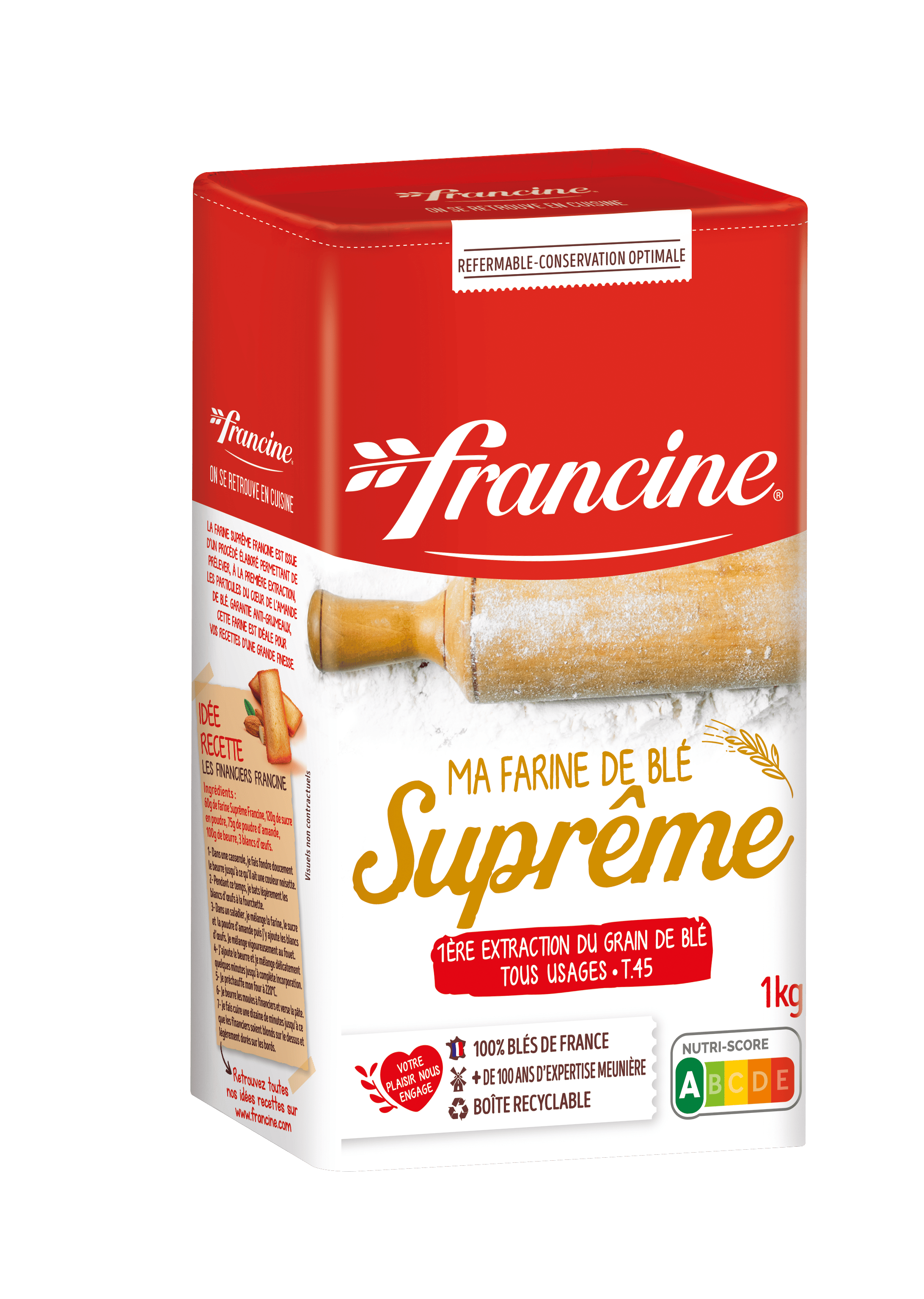 Deux nouveautés chez Francine : découvrez la farine Préservation des sols  et de la biodiversité et la farine de Gruau !