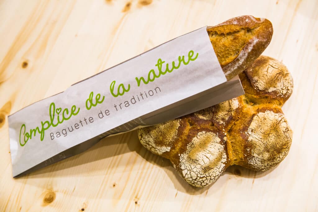 Baguettes Copaline dans sacherie Complice de la nature