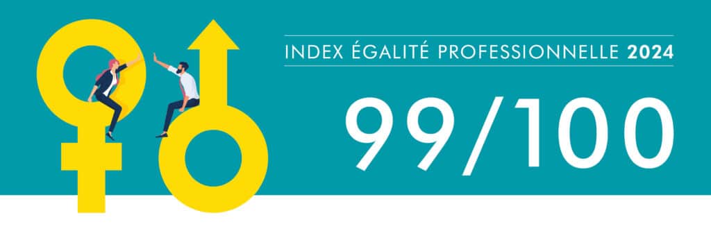 Index égalité professionnel : 99/100