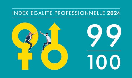 Index égalité professionnel : 99/100