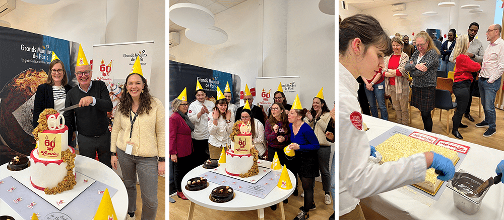 photo des entremets et gâteau factices réalisés par l'EBP