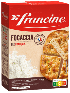 Préparation Francine - Focaccia