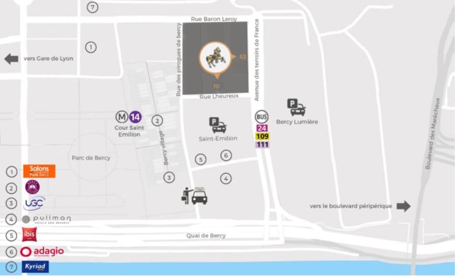 plan carrousel près