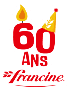 Logo 60 ans Francine