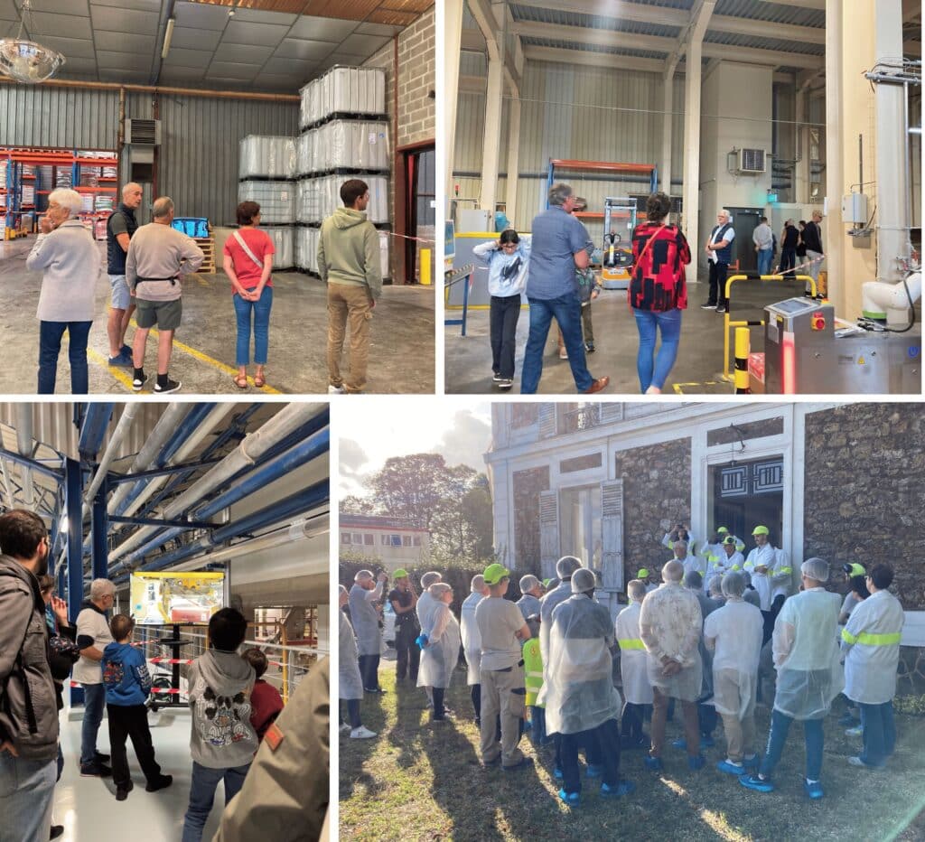 photos visite dans nos sites de production