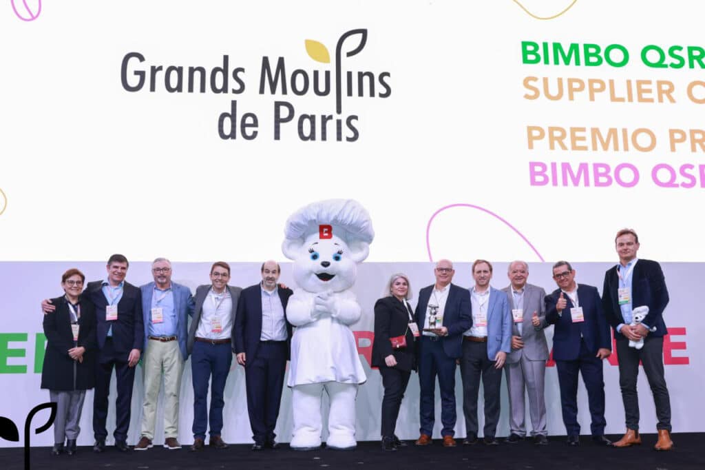 photo de groupe à la Global Vendor Meeting de Grupo Bimbo