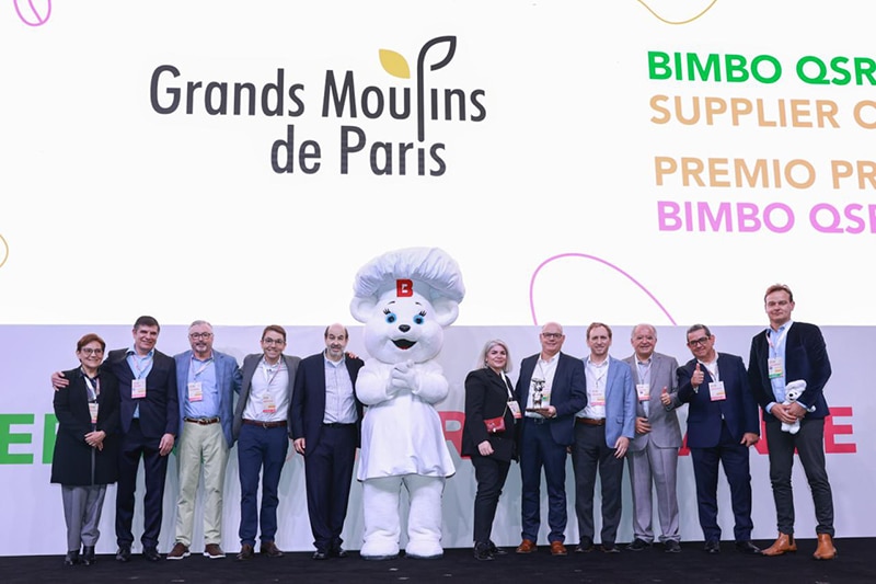 photo de groupe à la Global Vendor Meeting de Grupo Bimbo