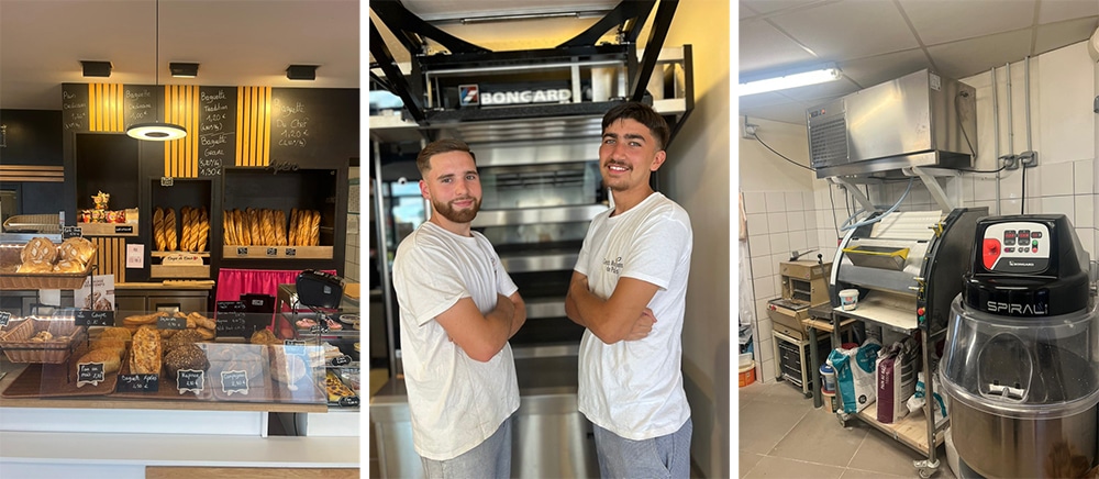 montage photos boulangerie Moulin des K'pucins