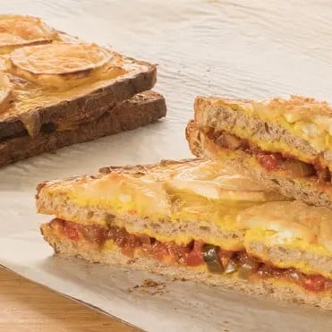 Recette - le croque du soleil