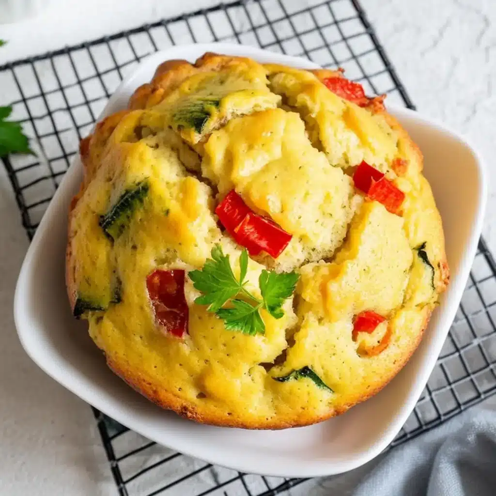 Recette Muffin salé aux légumes d’été