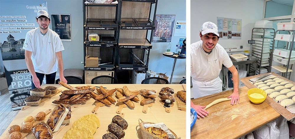 photo - client Léo Lucchetti au Moulin de Bordeaux