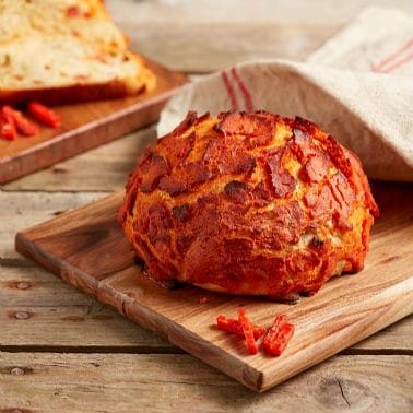 Recette - le pain tigré maïs chorizo