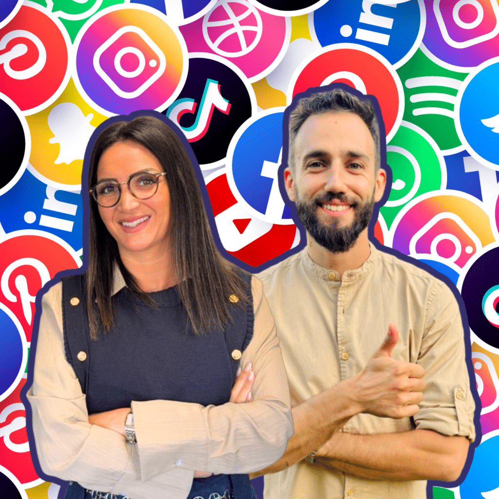 Sephora LABI - Dirigeante d’ALLOKOM & Experte Réseaux sociaux ​ et Guillaume REGNIER - Expert Réseaux sociaux & Stratégie Social Media​