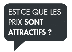 Bulle est ce que les prix sont attractifs