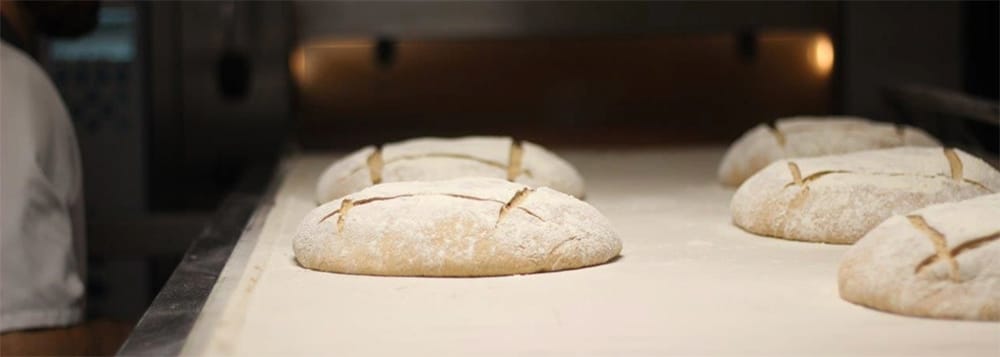 Farine de meule au four