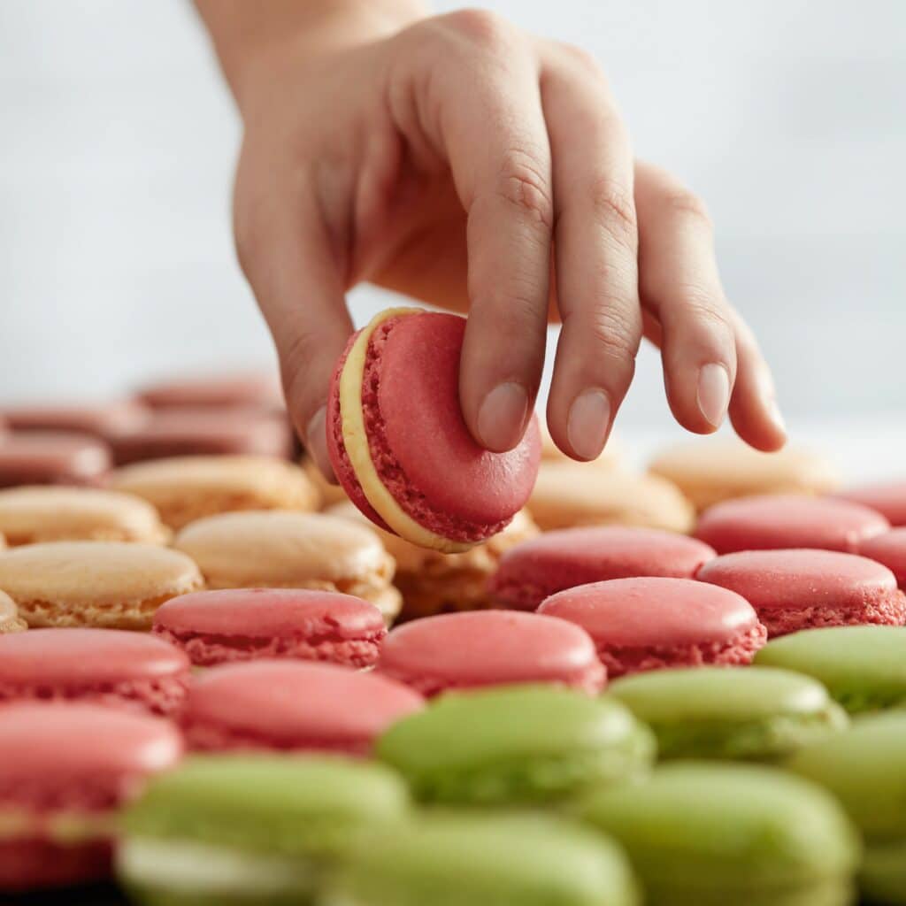 macarons pour réception Recettes de mon Moulin